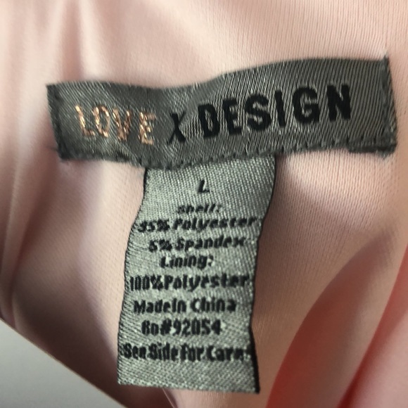 LOVE X DESIGN Spaghetti strap dress NWT - Picture 5 of 6